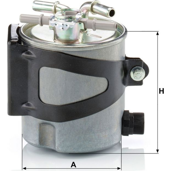Mann-Filter WK 920/5 Kraftstofffilter Mann-Filter WK 920/5 Kraftstofffilter