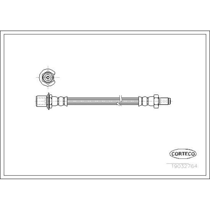 Corteco 19032764 Bremsschlauch