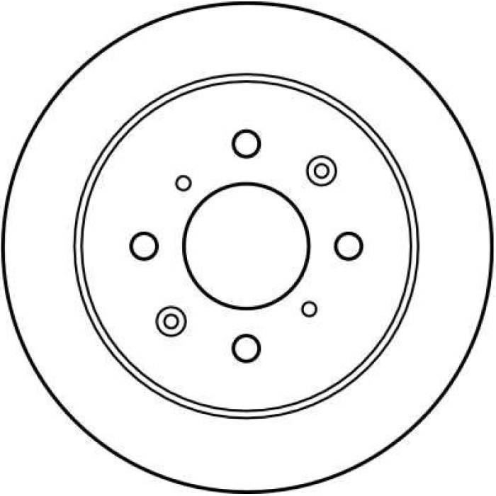 TRW DF4191 Bremsscheibe TRW DF4191 Bremsscheibe