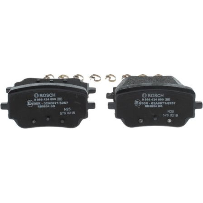 BOSCH 0 986 424 890 Bremsbelagsatz, Scheibenbremse