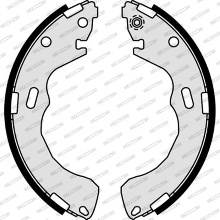 Ferodo FSB587 Bremsbackensatz PREMIER Ferodo FSB587 Bremsbackensatz PREMIER