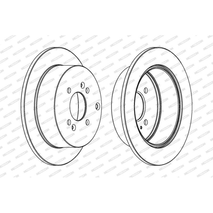 Ferodo DDF1794C-1 Bremsscheibe PREMIER Ferodo DDF1794C-1 Bremsscheibe PREMIER