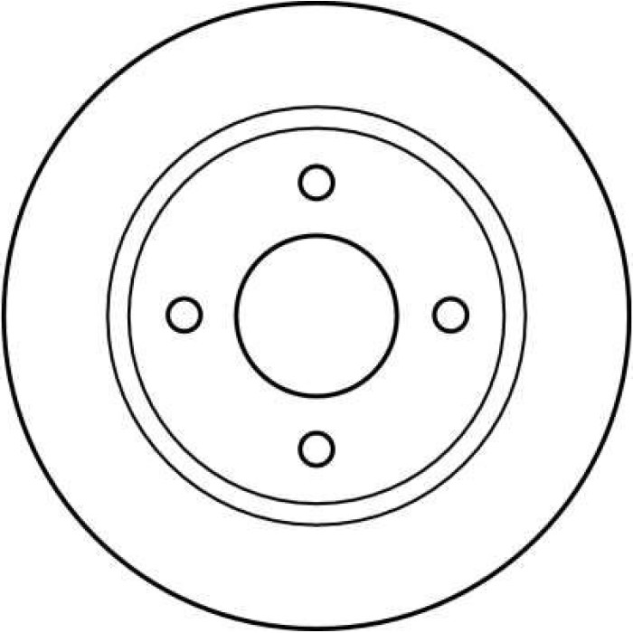 TRW DF2611 Bremsscheibe
