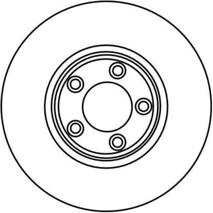 TRW DF4105 Bremsscheibe