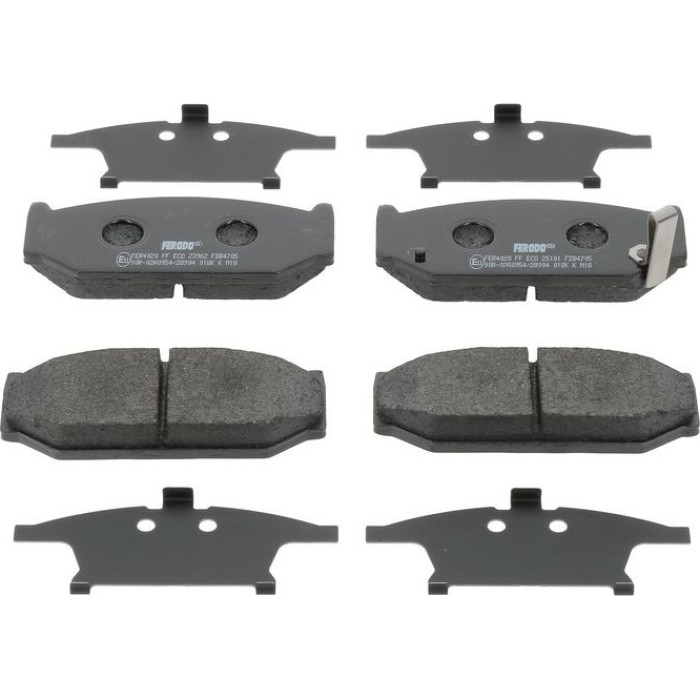 Ferodo FDB4705 Bremsbelagsatz, Scheibenbremse PREMIER ECO FRICTION Ferodo FDB4705 Bremsbelagsatz, Scheibenbremse PREMIER ECO FRICTION