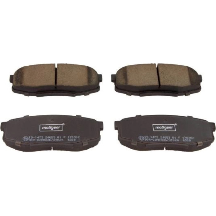 Maxgear 19-1473 Bremsbelagsatz, Scheibenbremse Maxgear 19-1473 Bremsbelagsatz, Scheibenbremse