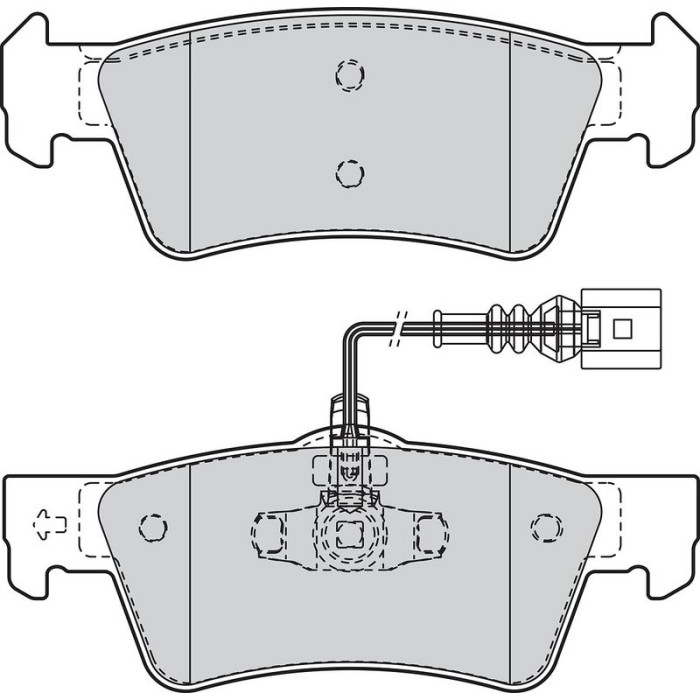 Valeo 302332 Bremsbelagsatz, Scheibenbremse ESSENTIAL