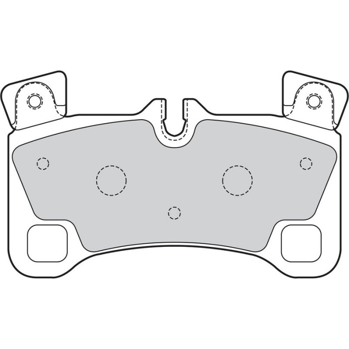 Valeo 601560 Bremsbelagsatz, Scheibenbremse