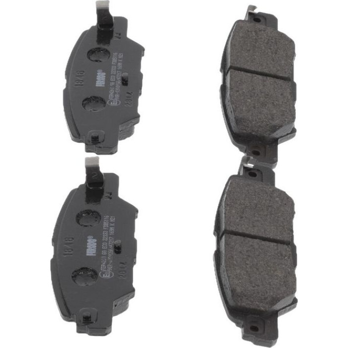 Ferodo FDB5116 Bremsbelagsatz, Scheibenbremse PREMIER ECO FRICTION Ferodo FDB5116 Bremsbelagsatz, Scheibenbremse PREMIER ECO FRICTION