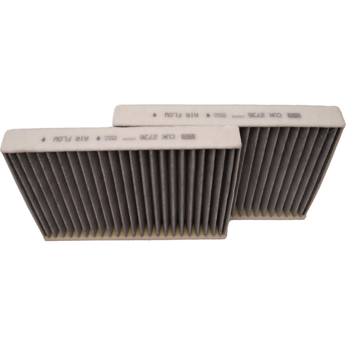 MANN-FILTER CUK 2736-2 Innenraumfilter, Aktivkohlefilter