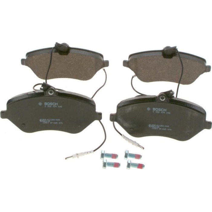 BOSCH 0 986 494 098 Bremsbelagsatz, Scheibenbremse