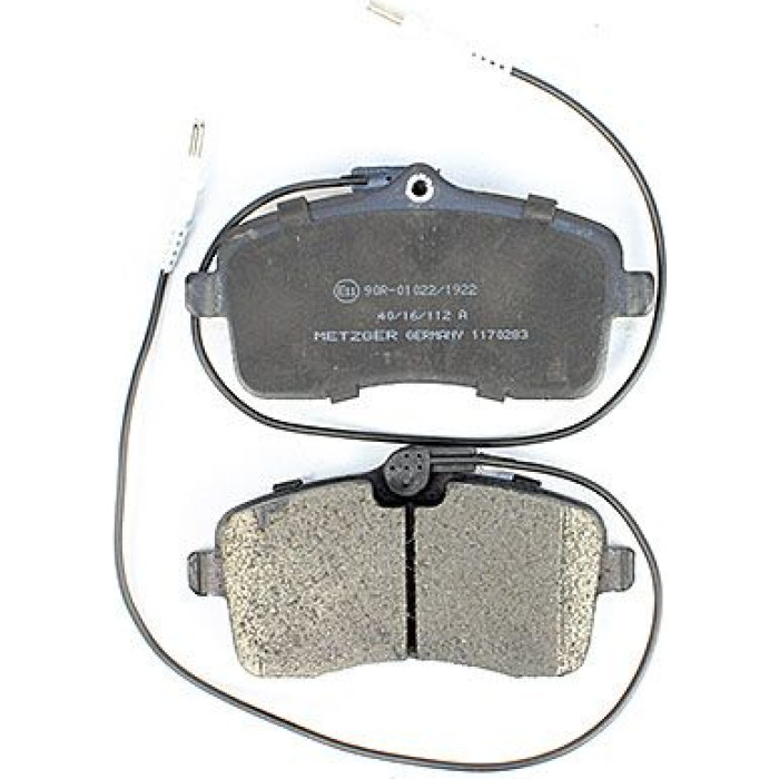 Metzger 1170283 Bremsbelagsatz, Scheibenbremse