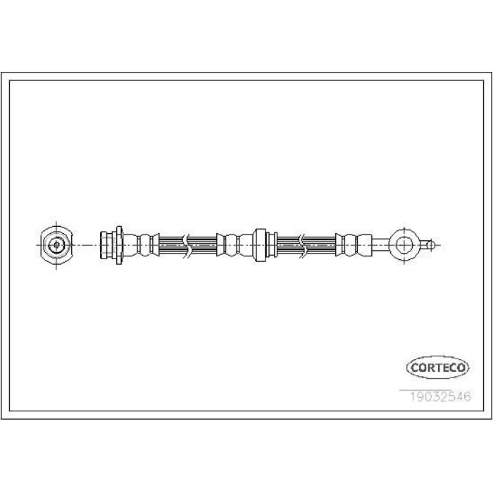 Corteco 19032546 Bremsschlauch