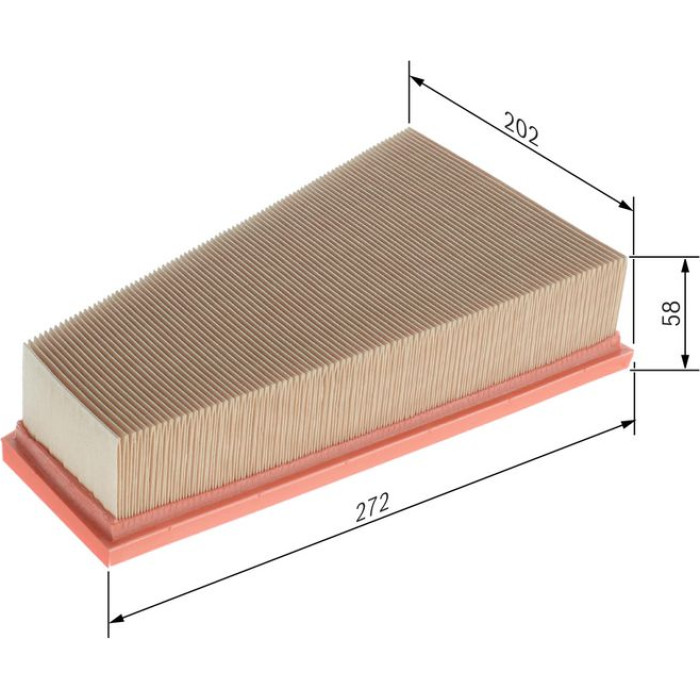BOSCH 1 457 433 555 Luftfilter BOSCH 1 457 433 555 Luftfilter