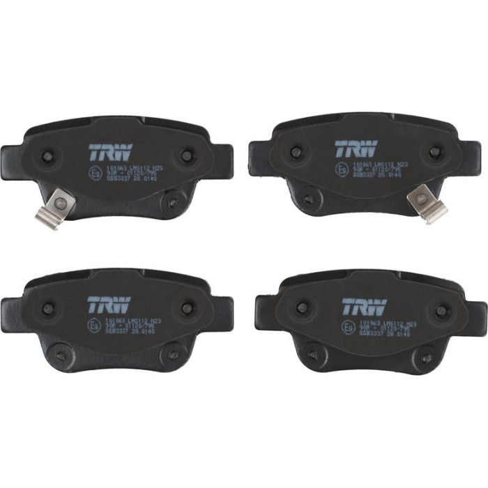 TRW GDB3337 Bremsbelagsatz, Scheibenbremse COTEC TRW GDB3337 Bremsbelagsatz, Scheibenbremse COTEC