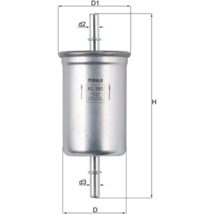 Knecht KL 591 Kraftstofffilter Knecht KL 591 Kraftstofffilter