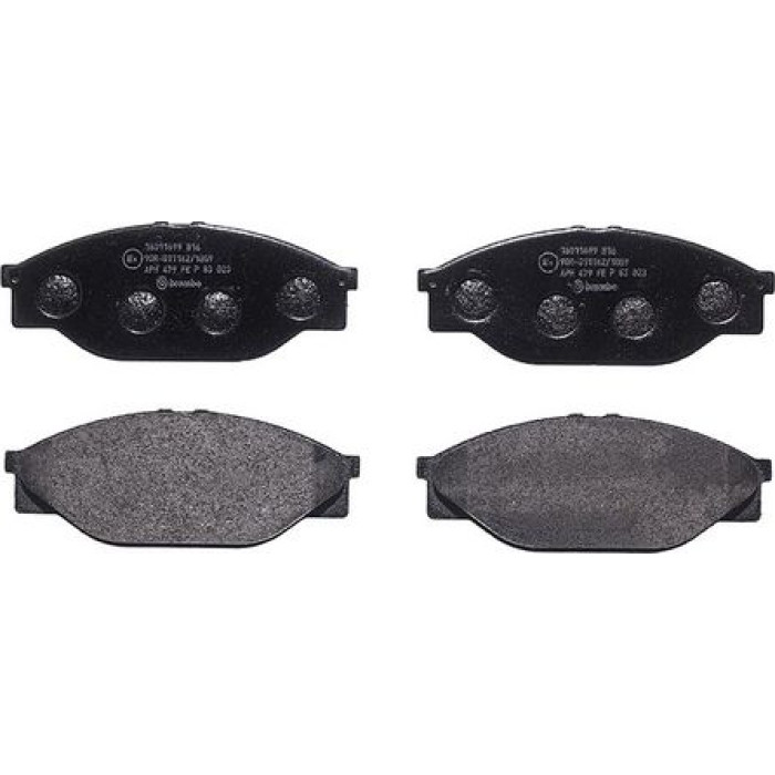 Brembo P 83 023 Bremsbelagsatz, Scheibenbremse PRIME LINE