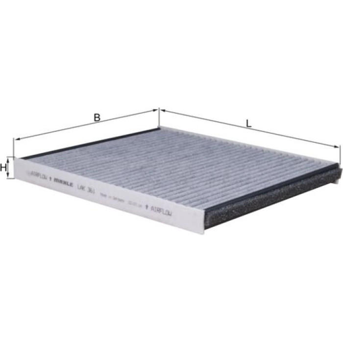 Knecht LAK 361 Filter, Innenraumluft