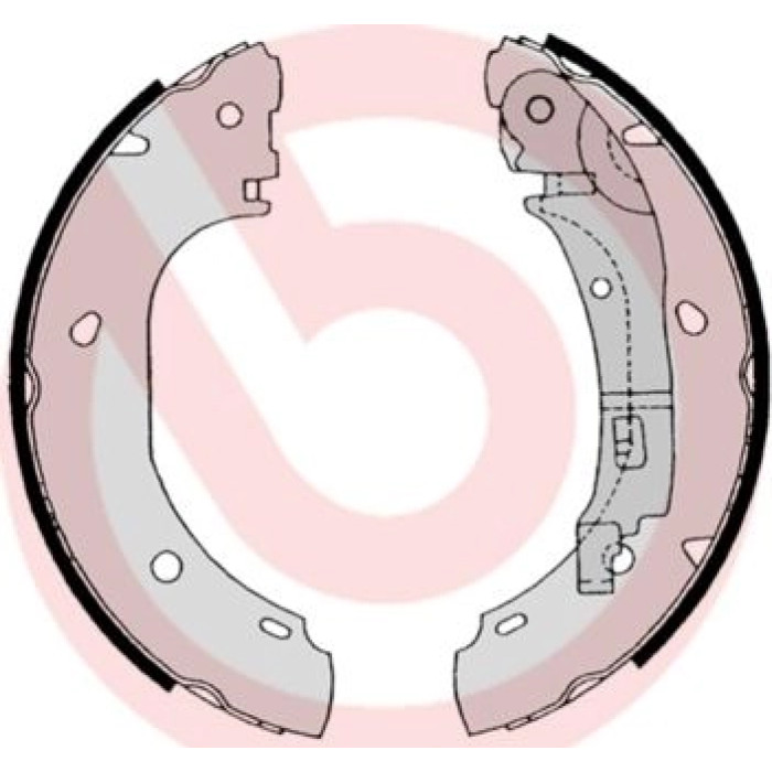 Brembo S 23 525 Bremsbackensatz ESSENTIAL LINE Brembo S 23 525 Bremsbackensatz ESSENTIAL LINE