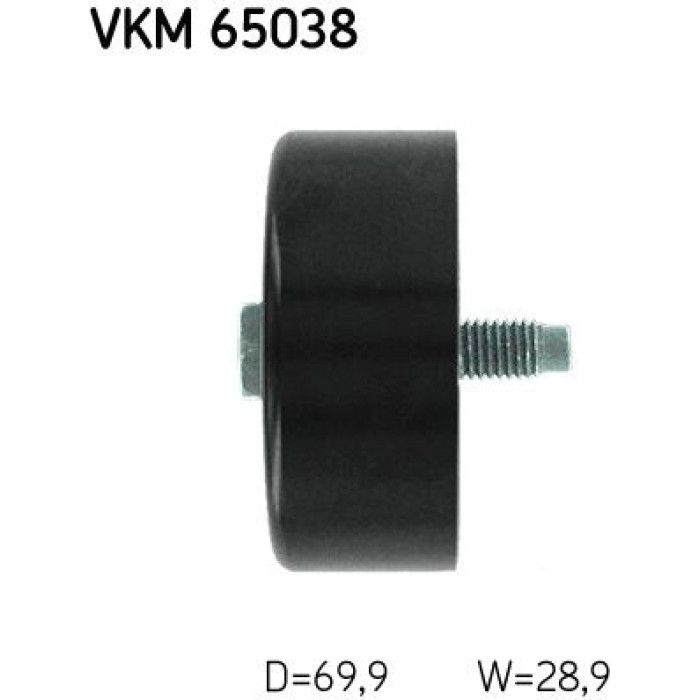 SKF VKM 65038 Umlenkrolle/Führungsrolle, Keilrippenriemen SKF VKM 65038 Umlenkrolle/Führungsrolle, Keilrippenriemen