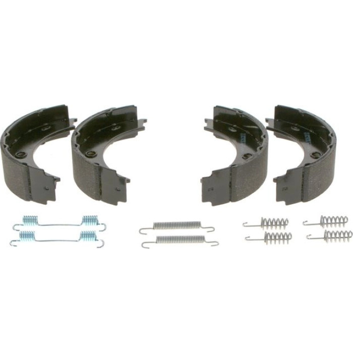 BOSCH 0 986 487 611 Bremsbackensatz, Feststellbremse BOSCH 0 986 487 611 Bremsbackensatz, Feststellbremse