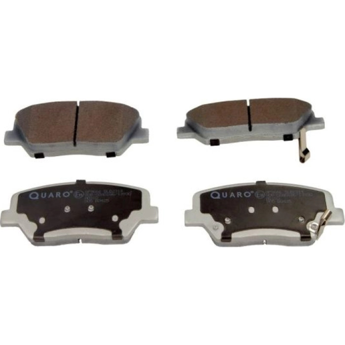 QUARO QP9666 Bremsbelagsatz, Scheibenbremse QUARO QP9666 Bremsbelagsatz, Scheibenbremse