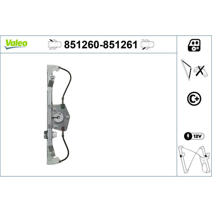 Valeo 851260 Fensterheber Valeo 851260 Fensterheber
