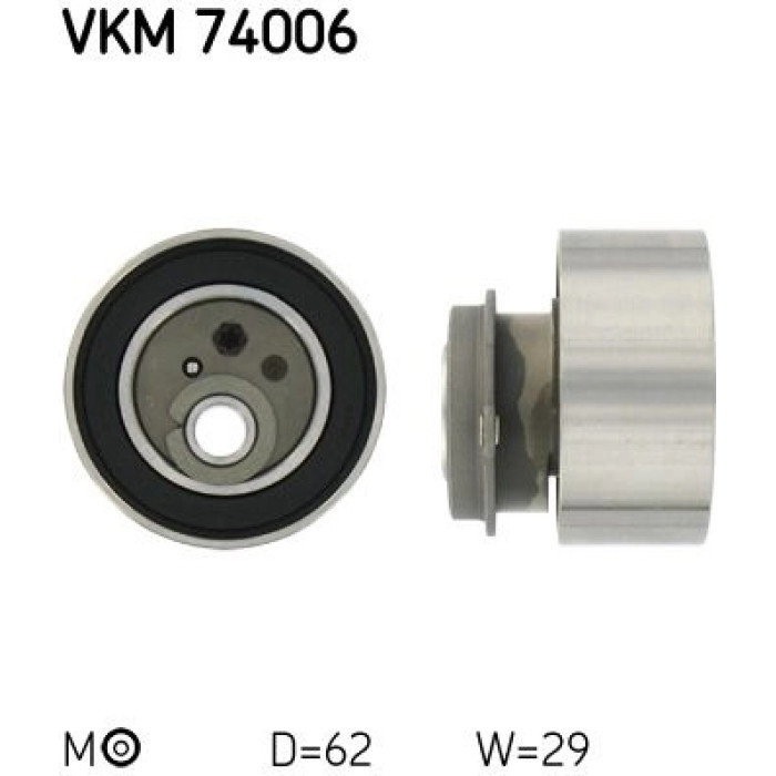 SKF VKM 74006 Spannrolle, Zahnriemen SKF VKM 74006 Spannrolle, Zahnriemen