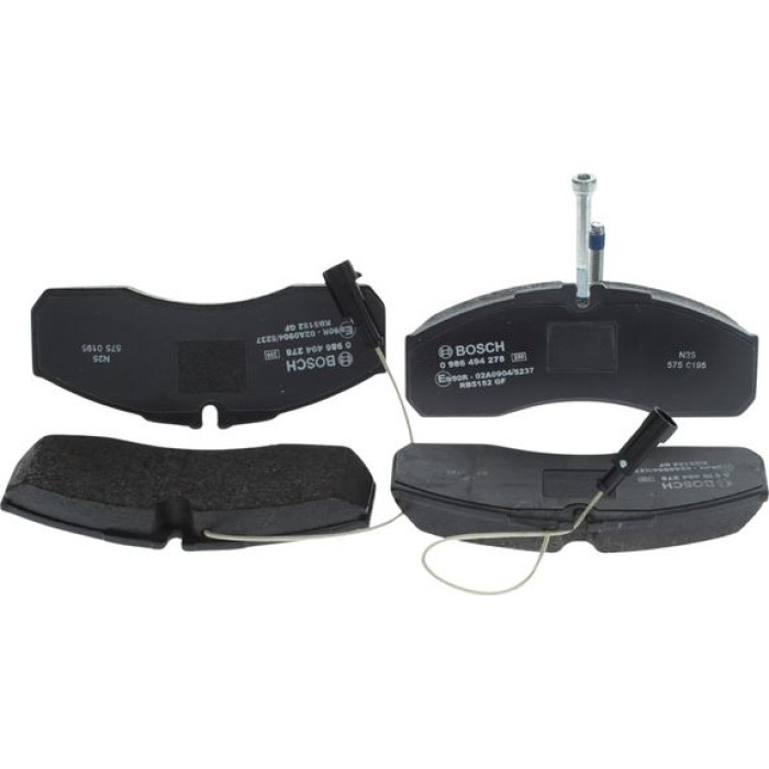 BOSCH 0 986 494 278 Bremsbelagsatz, Scheibenbremse