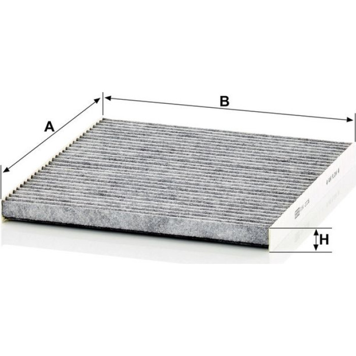 MANN-FILTER CUK 2336 Innenraumfilter, Aktivkohlefilter MANN-FILTER CUK 2336 Innenraumfilter, Aktivkohlefilter