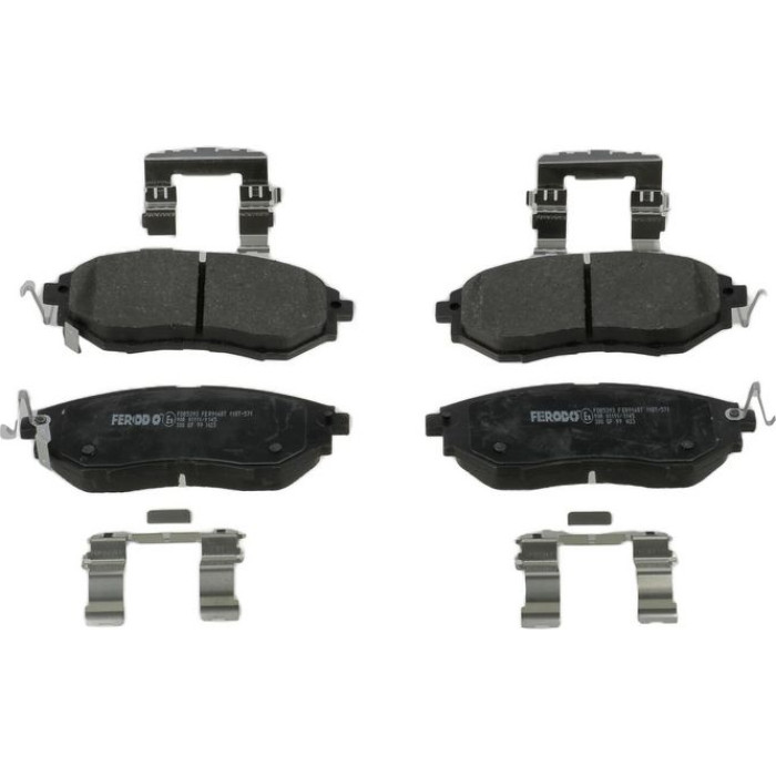 Ferodo FDB5393 Bremsbelagsatz, Scheibenbremse PREMIER ECO FRICTION Ferodo FDB5393 Bremsbelagsatz, Scheibenbremse PREMIER ECO FRICTION
