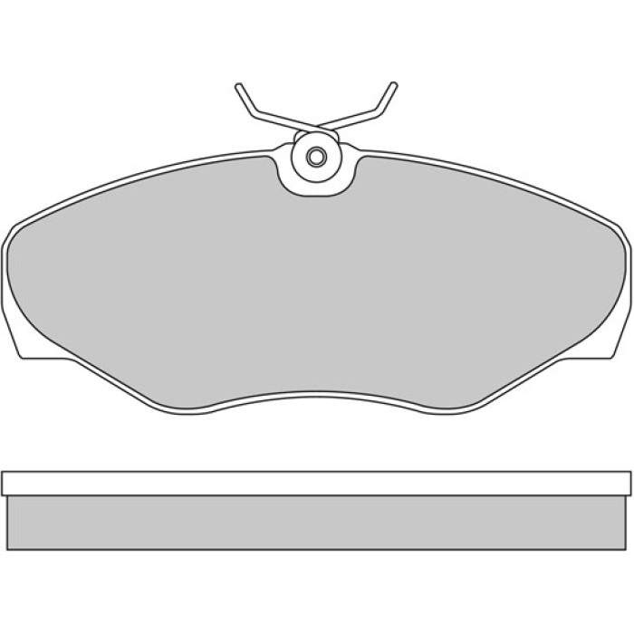 Metzger 1170110 Bremsbelagsatz, Scheibenbremse Metzger 1170110 Bremsbelagsatz, Scheibenbremse