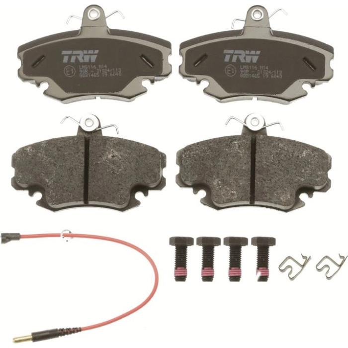 TRW GDB1465 Bremsbelagsatz, Scheibenbremse COTEC TRW GDB1465 Bremsbelagsatz, Scheibenbremse COTEC