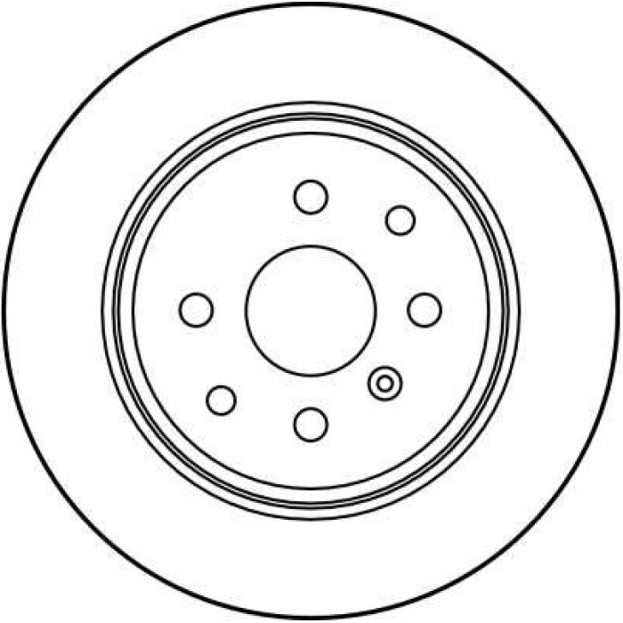 TRW DF2663 Bremsscheibe TRW DF2663 Bremsscheibe