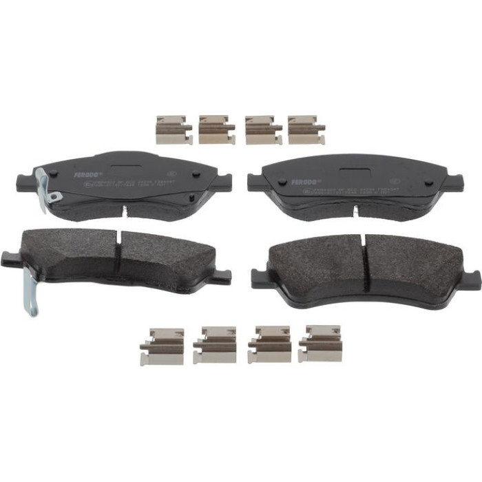 Ferodo FDB4047 Bremsbelagsatz, Scheibenbremse PREMIER ECO FRICTION