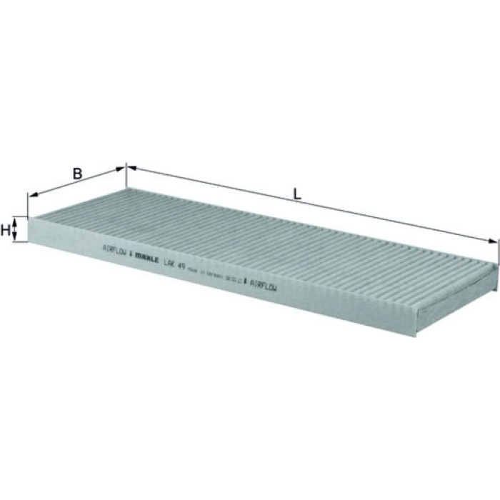 Filter, Innenraumluft LAK 49