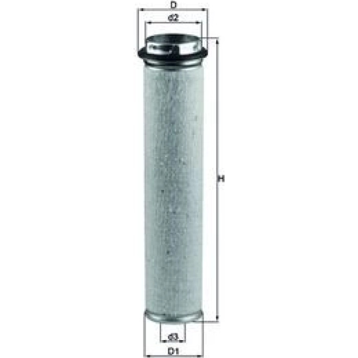 Knecht LXS 5/1 Sekundärluftfilter Knecht LXS 5/1 Sekundärluftfilter