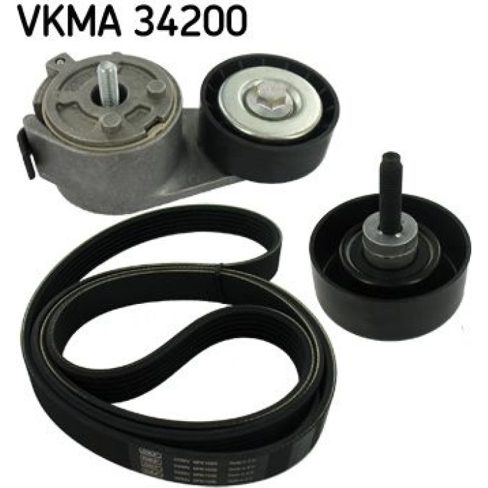 SKF VKMA 34200 Keilrippenriemensatz SKF VKMA 34200 Keilrippenriemensatz