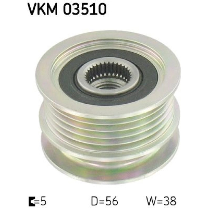 SKF VKM 03510 Generatorfreilauf SKF VKM 03510 Generatorfreilauf
