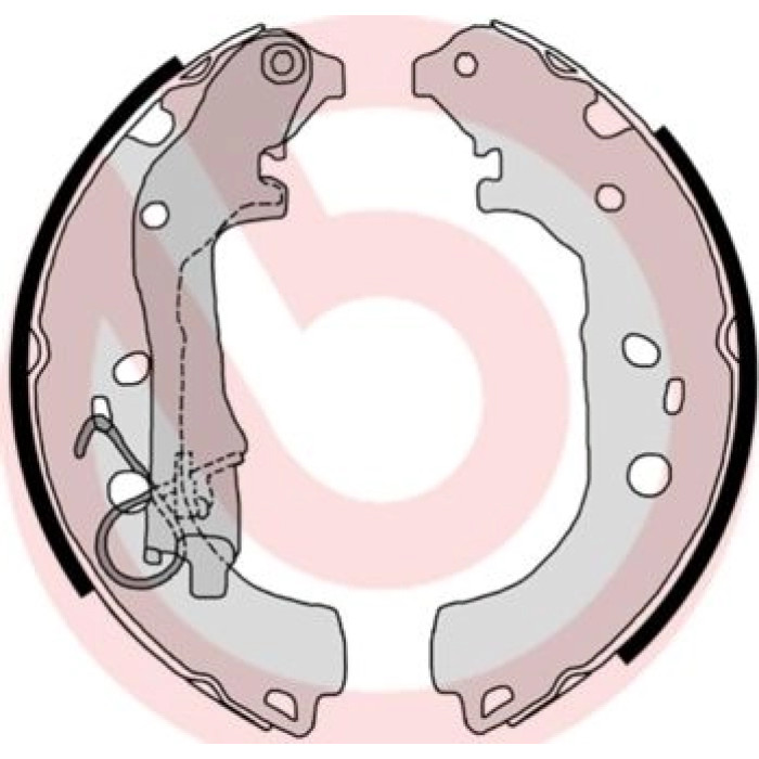 Brembo S 23 518 Bremsbackensatz ESSENTIAL LINE Brembo S 23 518 Bremsbackensatz ESSENTIAL LINE