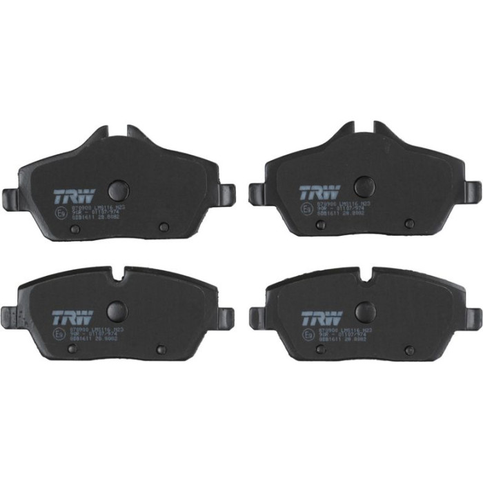 TRW GDB1611 Bremsbelagsatz, Scheibenbremse COTEC TRW GDB1611 Bremsbelagsatz, Scheibenbremse COTEC