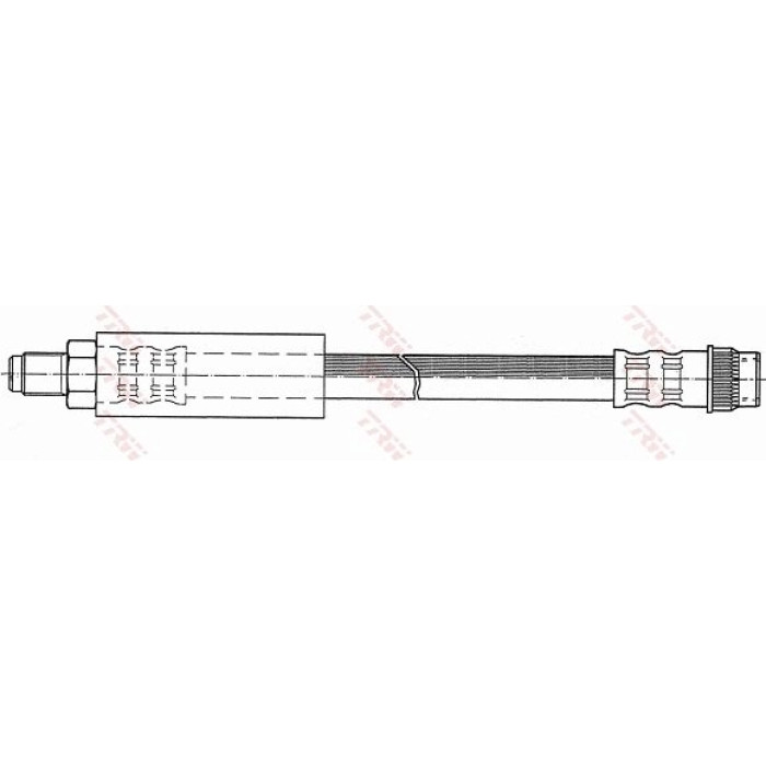 TRW PHB537 Bremsschlauch TRW PHB537 Bremsschlauch