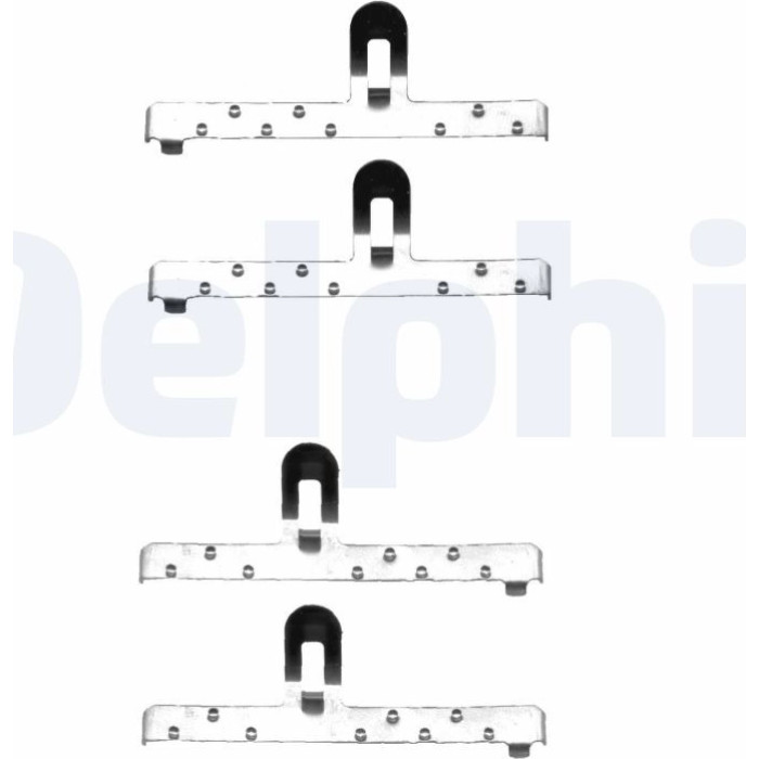 Delphi LX0071 Zubehörsatz, Scheibenbremsbelag