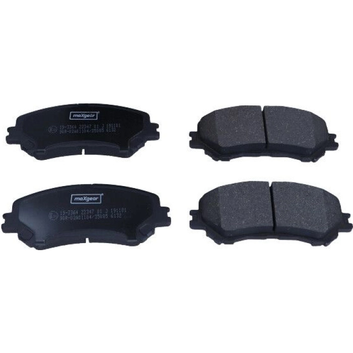 Maxgear 19-3364 Bremsbelagsatz, Scheibenbremse