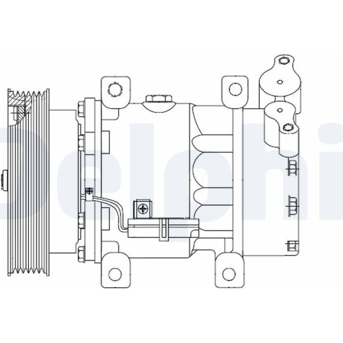 Delphi CS20523 Kompressor, Klimaanlage Delphi CS20523 Kompressor, Klimaanlage