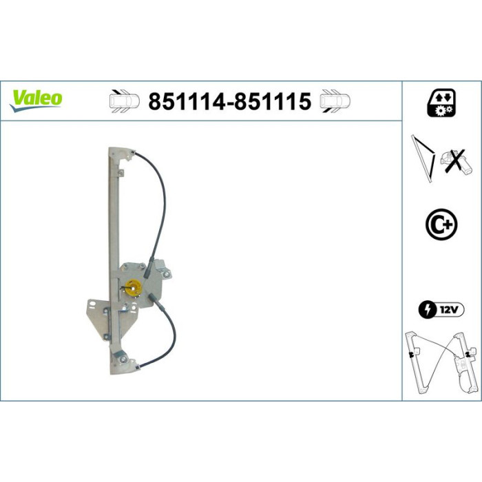 Valeo 851115 Fensterheber Valeo 851115 Fensterheber