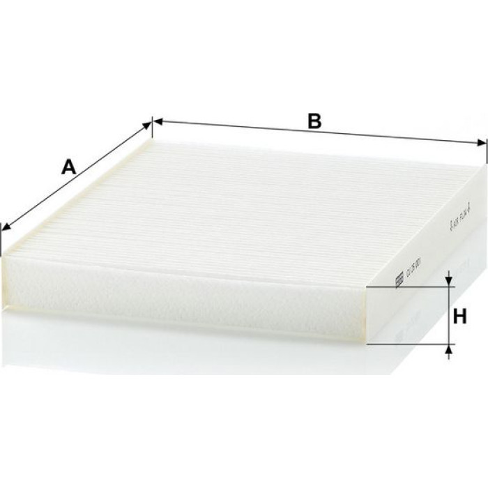 MANN-FILTER CU 26 001 Innenraumfilter, Partikelfilter MANN-FILTER CU 26 001 Innenraumfilter, Partikelfilter