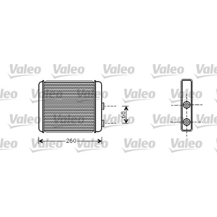 Valeo 812285 Wärmetauscher, Innenraumheizung Valeo 812285 Wärmetauscher, Innenraumheizung