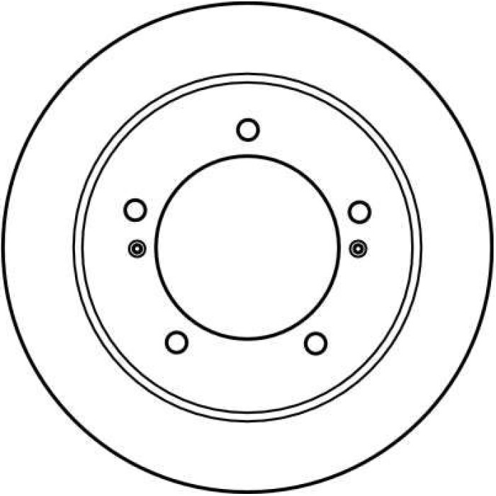 TRW DF2588 Bremsscheibe TRW DF2588 Bremsscheibe