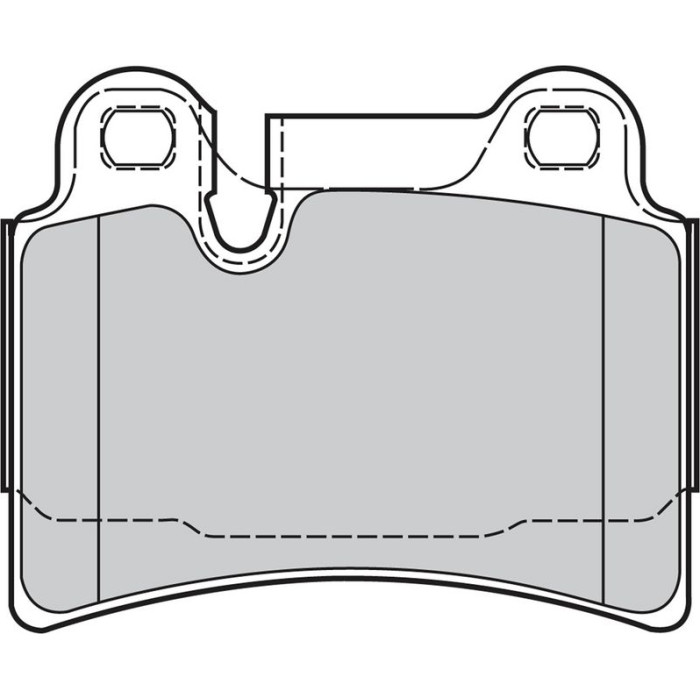 Valeo 601133 Bremsbelagsatz, Scheibenbremse